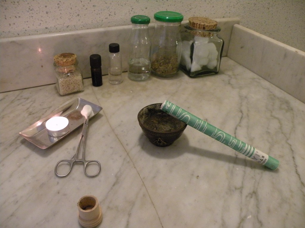 Matériel de moxibustion